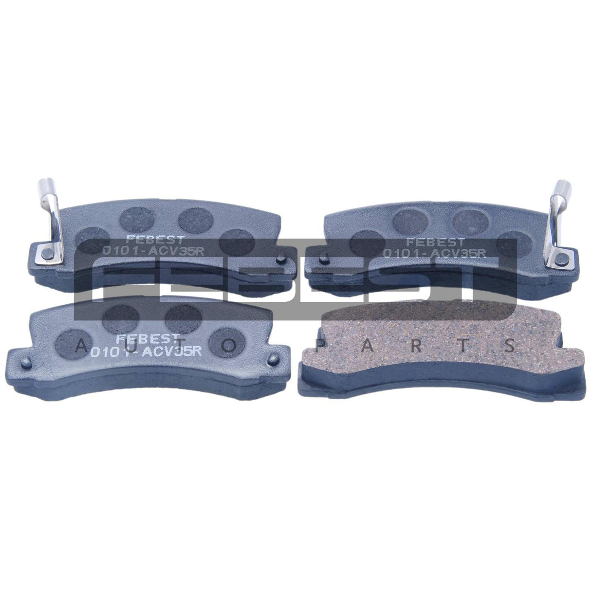 Pad kit, disc brake, rear