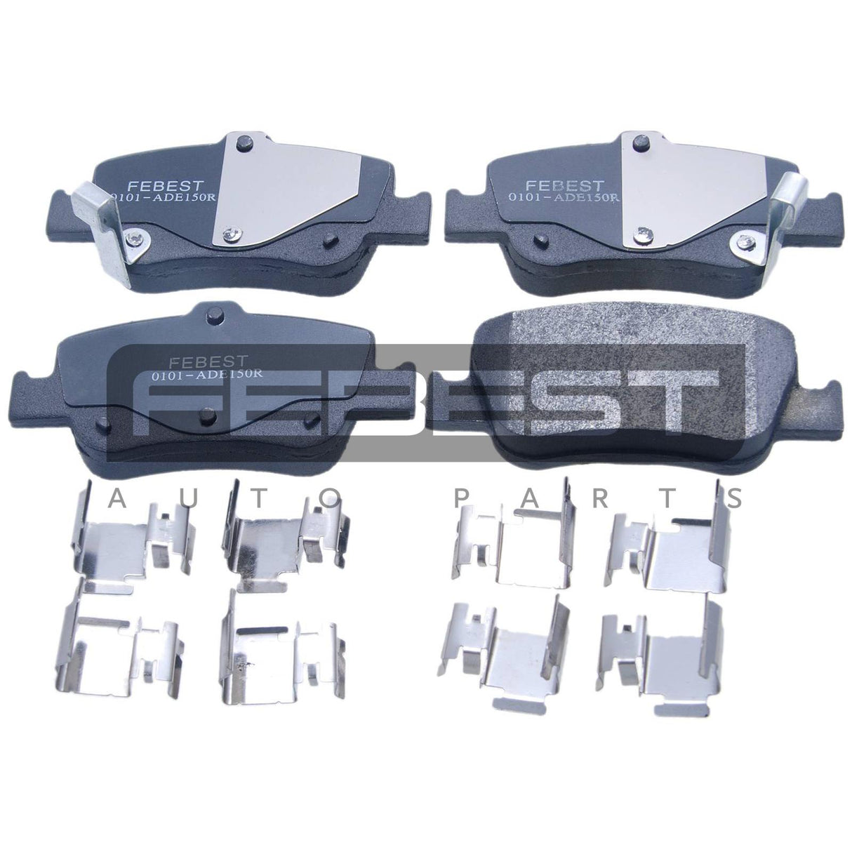 Pad kit, disc brake, rear - kit