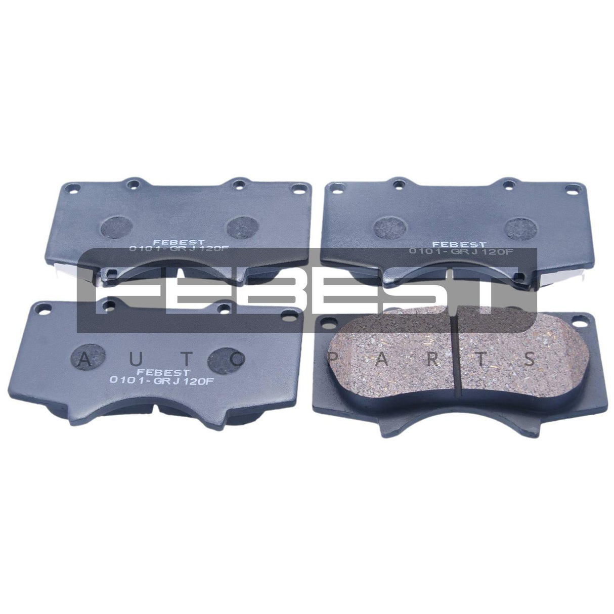 Pad kit, disc brake, front