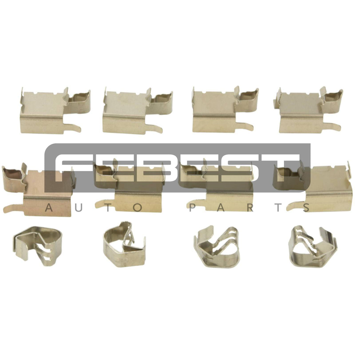 Disc brake clip set - FEBEST