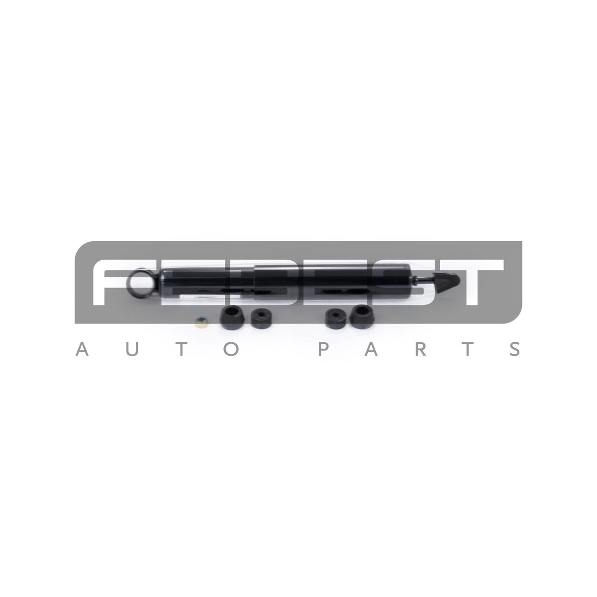 Rear shock absorber, gas pressure