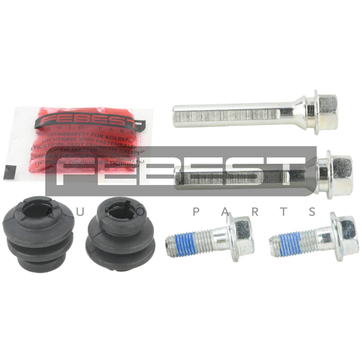 Front caliper slide pin kit