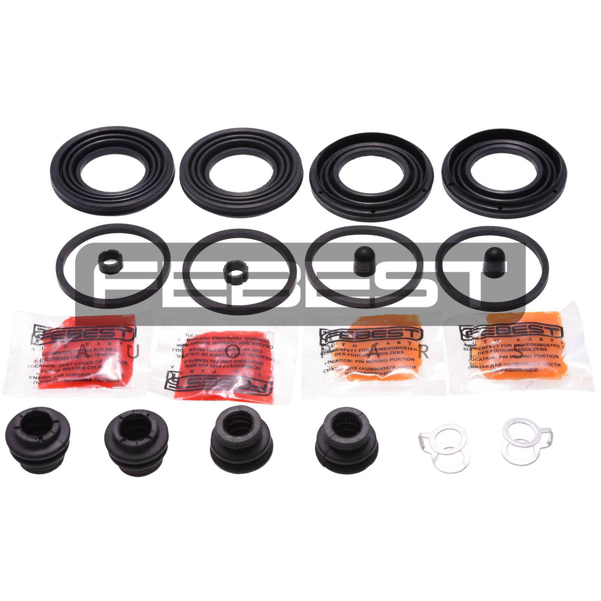 Front brake caliper repair kit - FEBEST