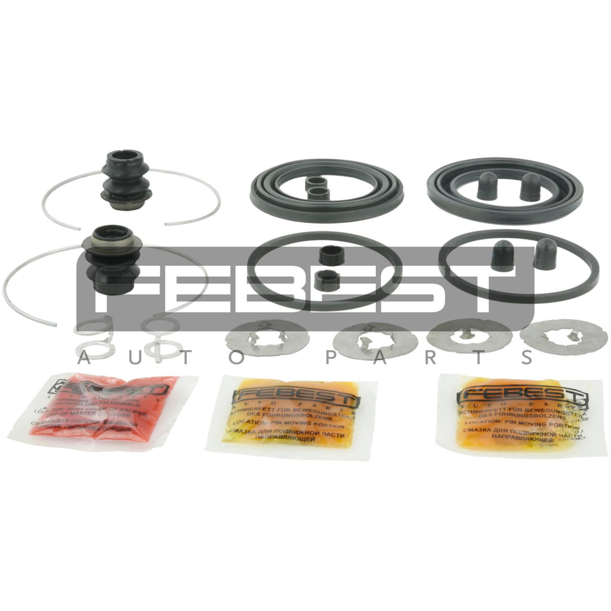 Front brake caliper repair kit - FEBEST
