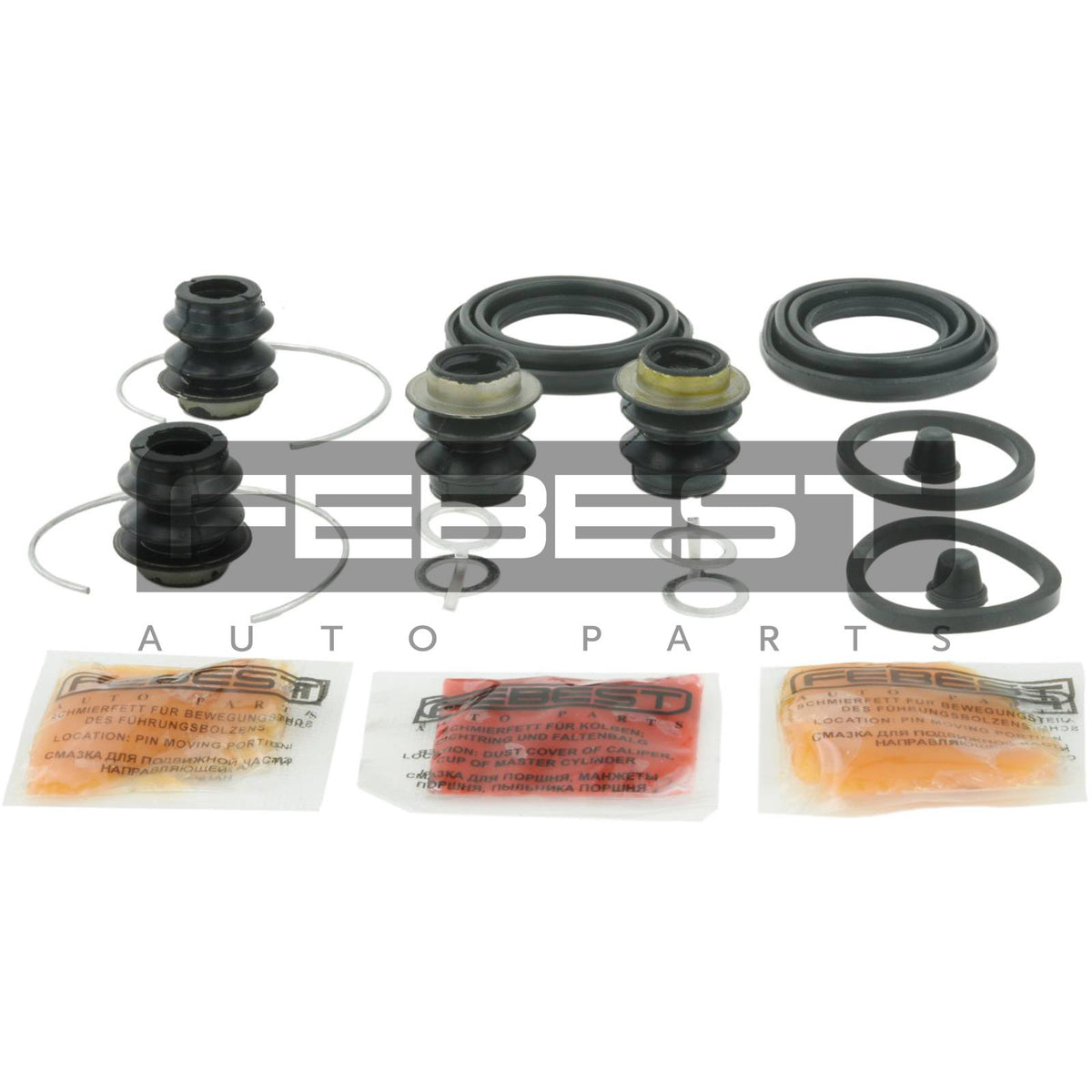Rear brake caliper repair kit - FEBEST