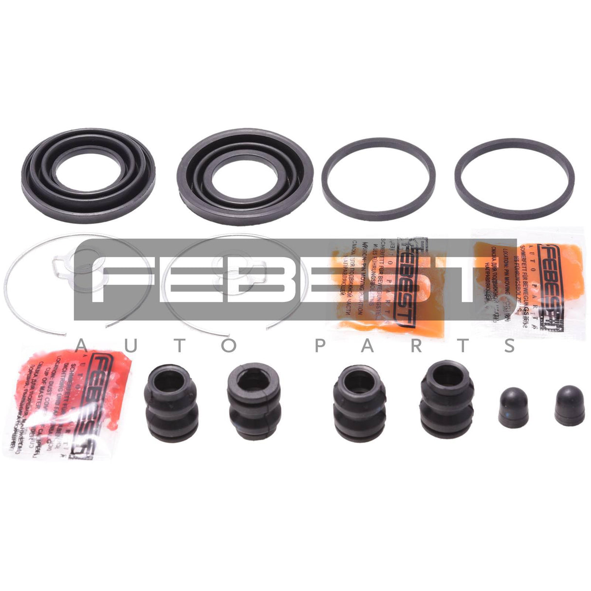 Rear brake caliper repair kit