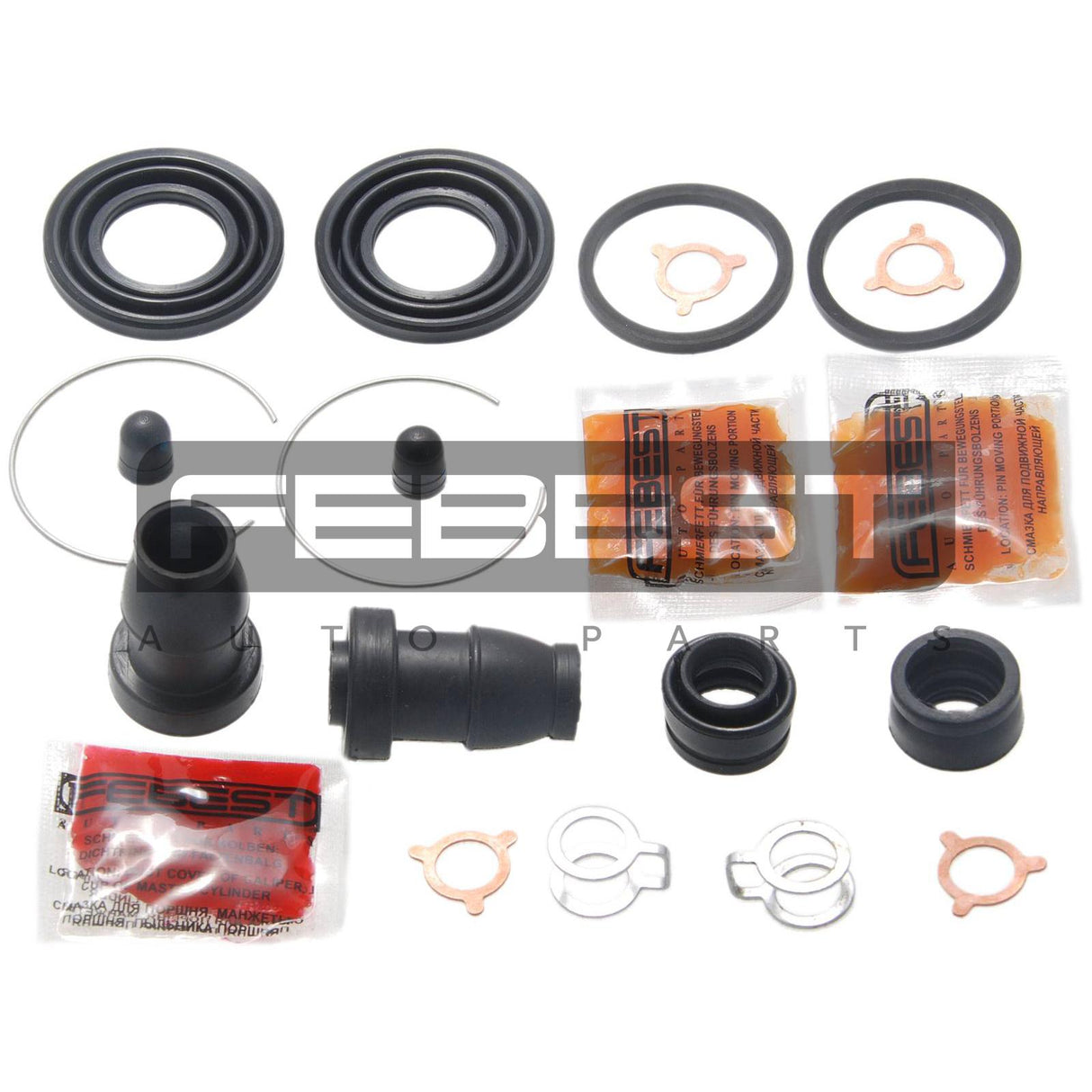 Rear brake caliper repair kit