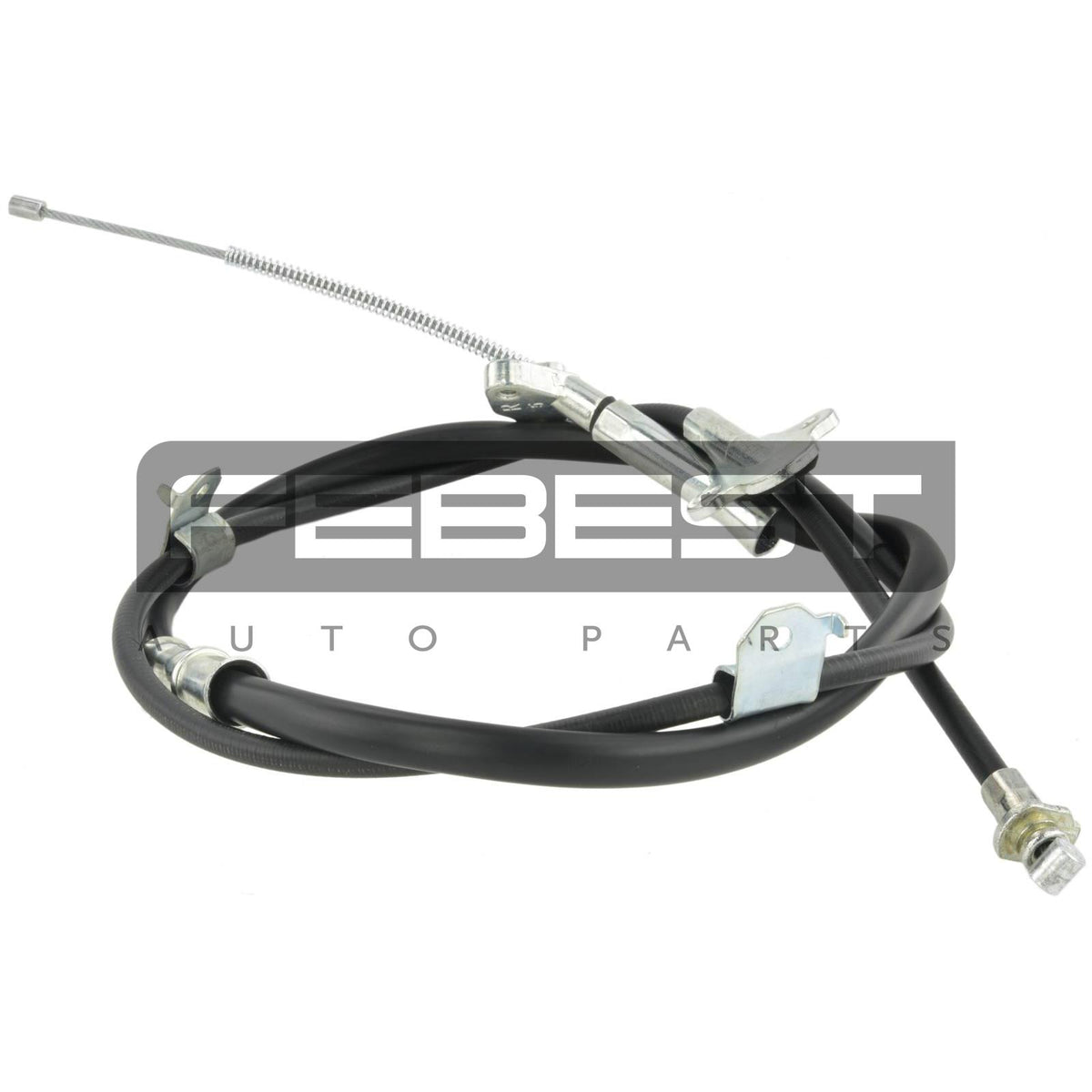 Parking brake cable, right - FEBEST