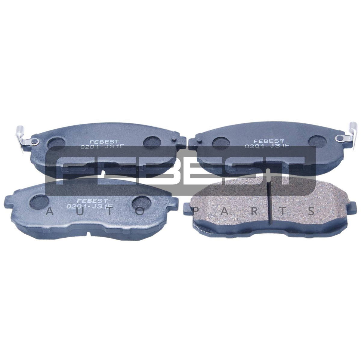 Pad kit, disc brake, front