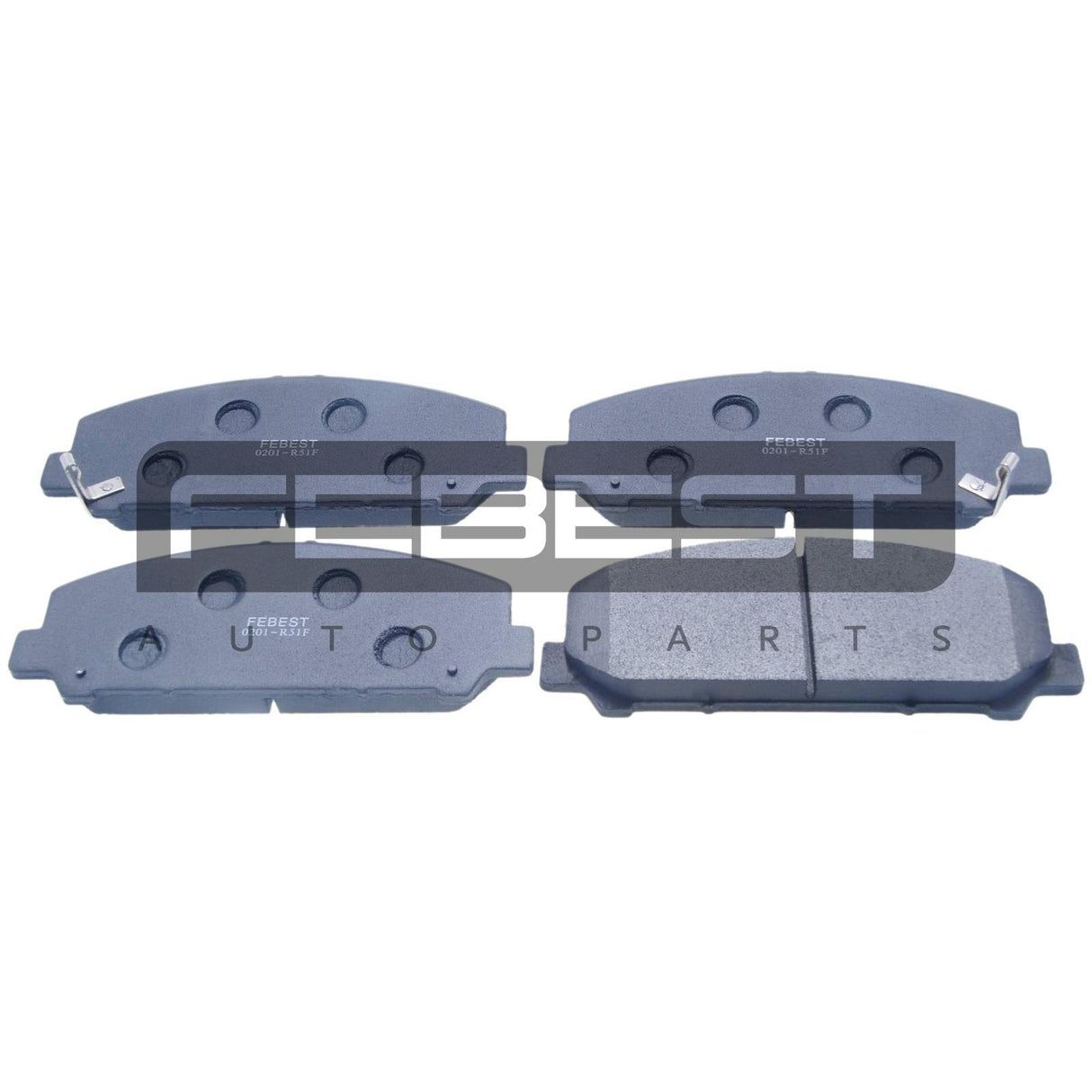 Pad kit, disc brake, front