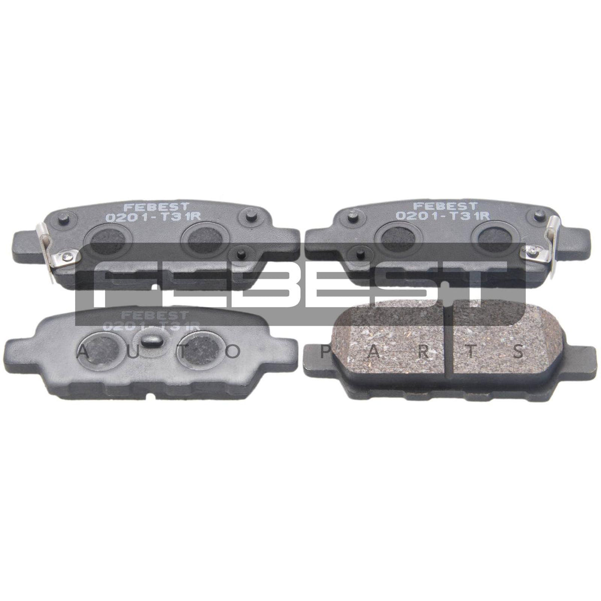 Pad kit, disc brake, rear