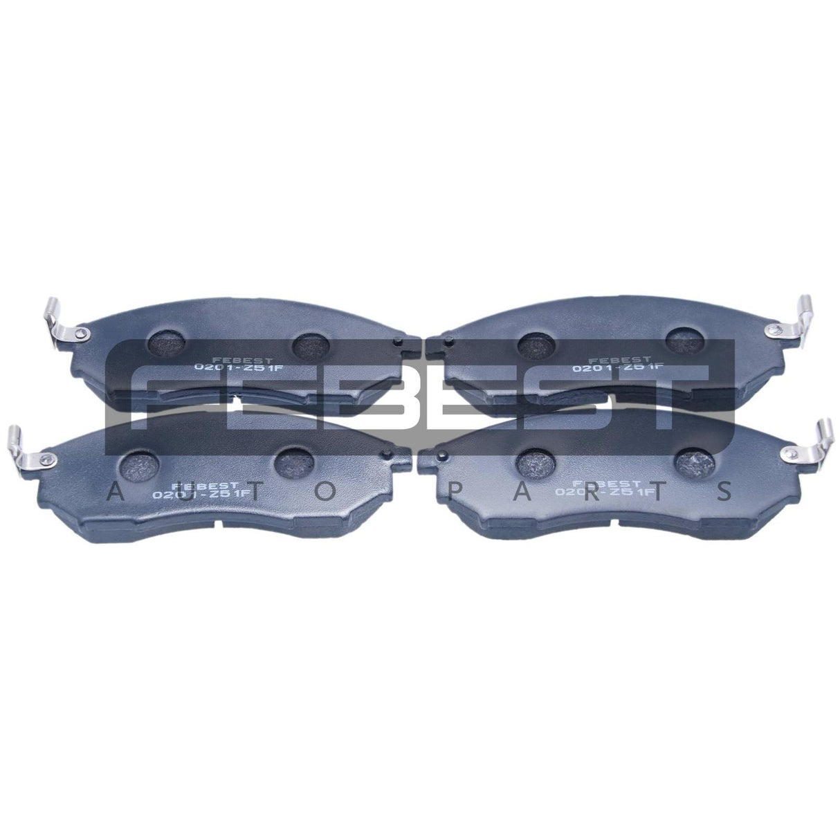 Pad kit, disc brake, front