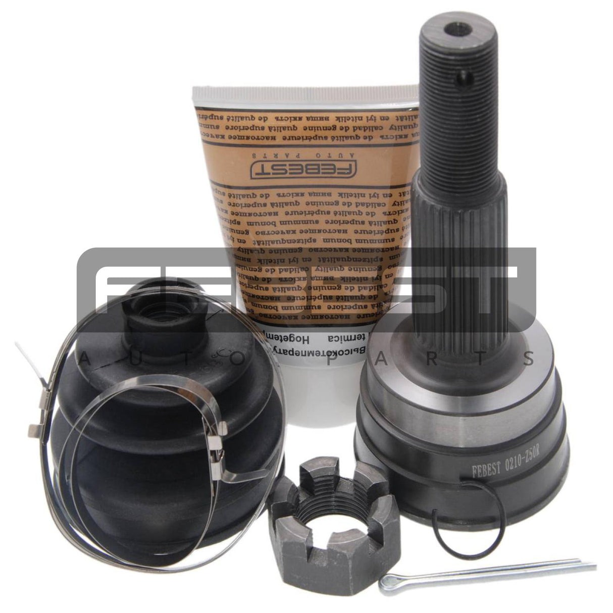 Outer cv joint rear
