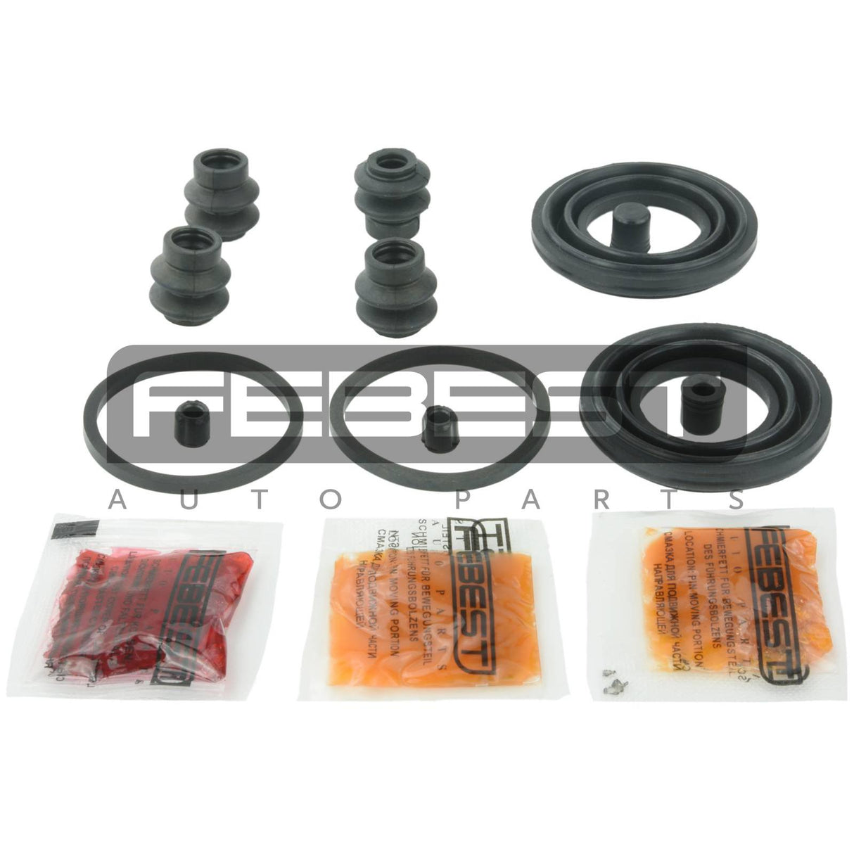 Rear brake caliper repair kit