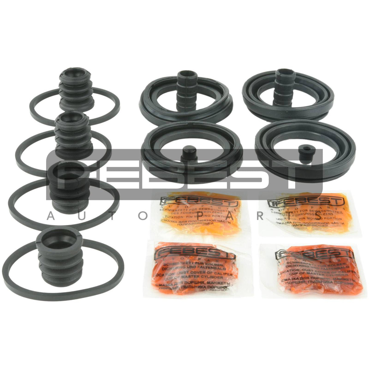 Front brake caliper repair kit - FEBEST