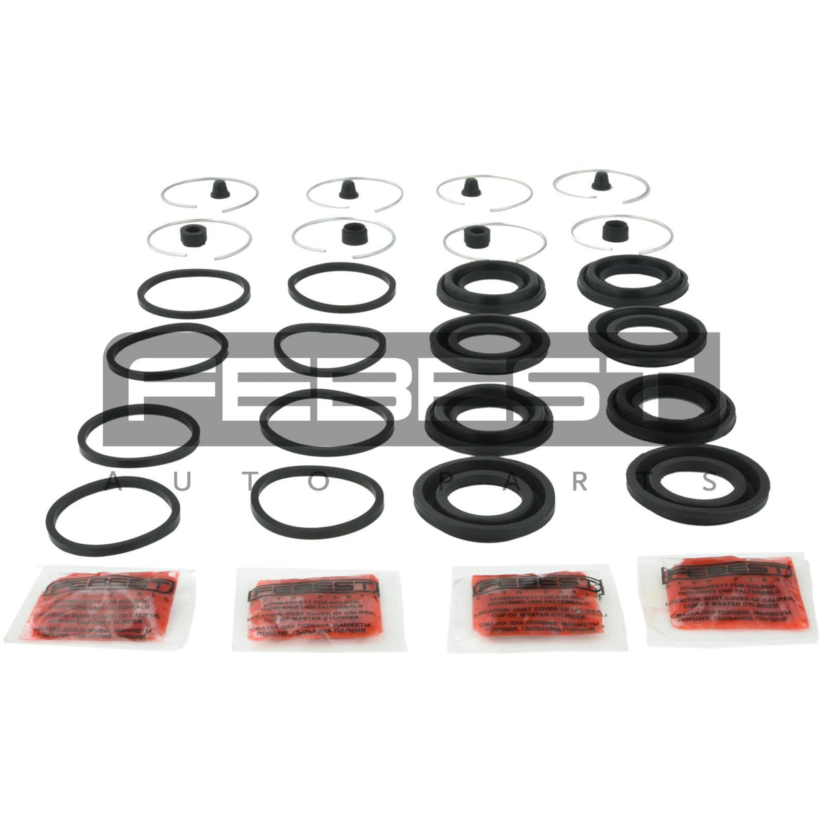 Front brake caliper repair kit - FEBEST