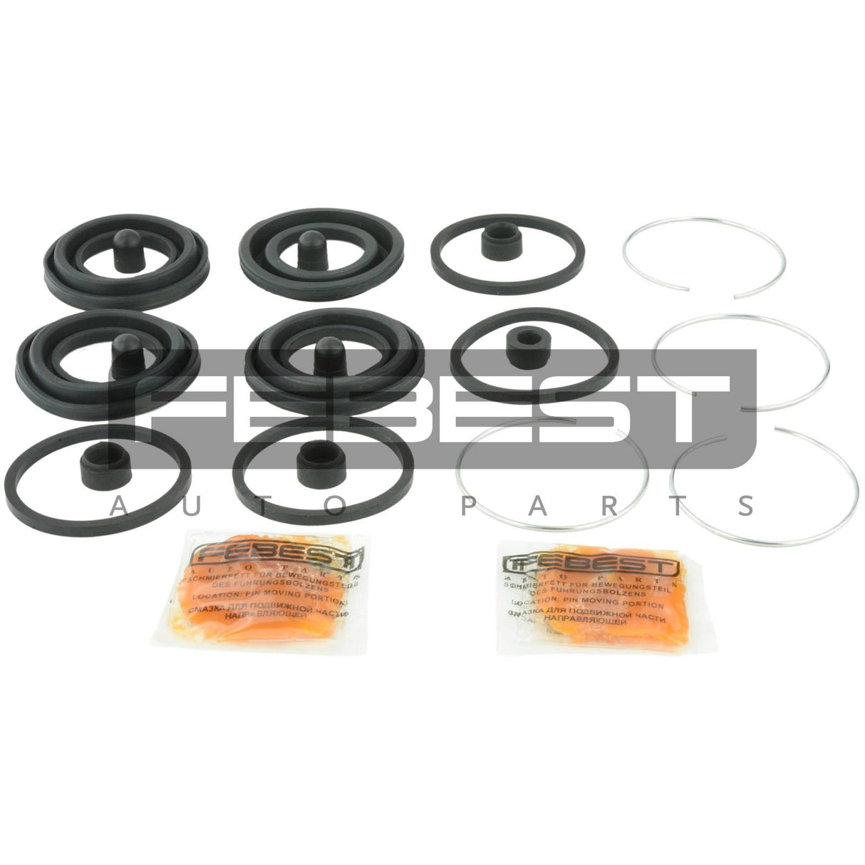 Rear brake caliper repair kit