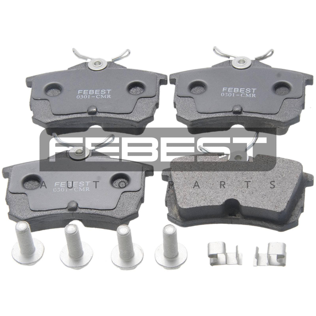 Pad kit, disc brake, rear - kit