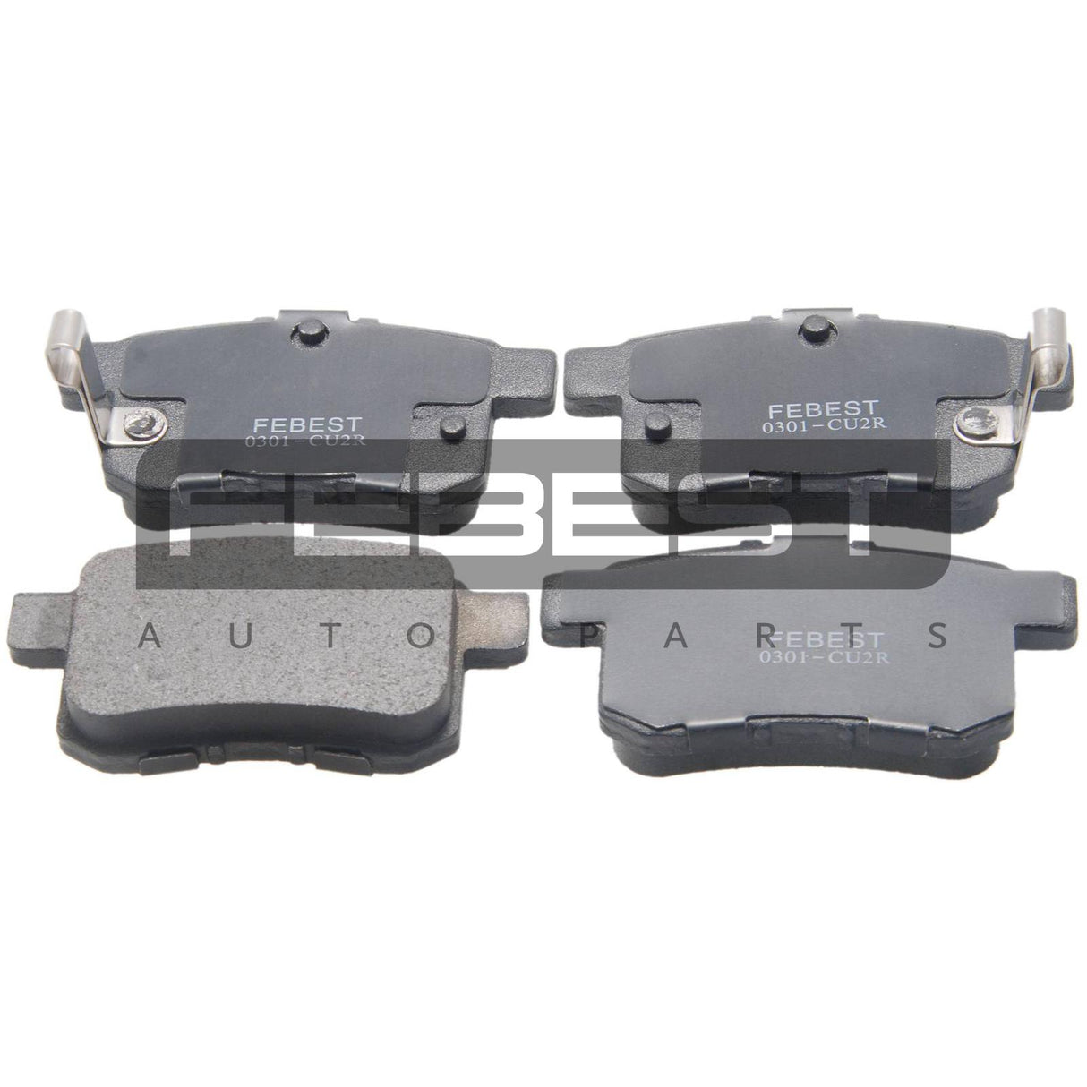 Pad kit, disc brake, rear - kit