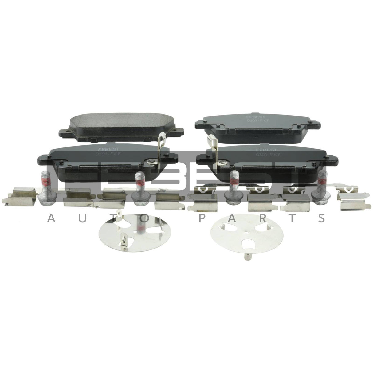 Pad kit, disc brake, front - kit