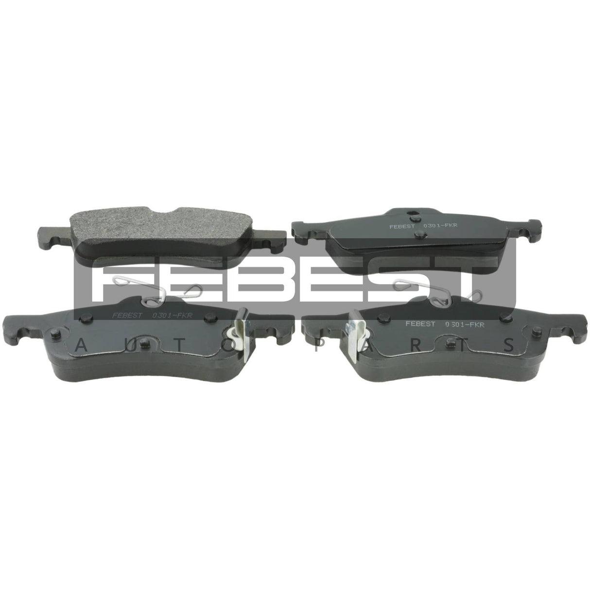 Pad kit, disc brake, rear - kit