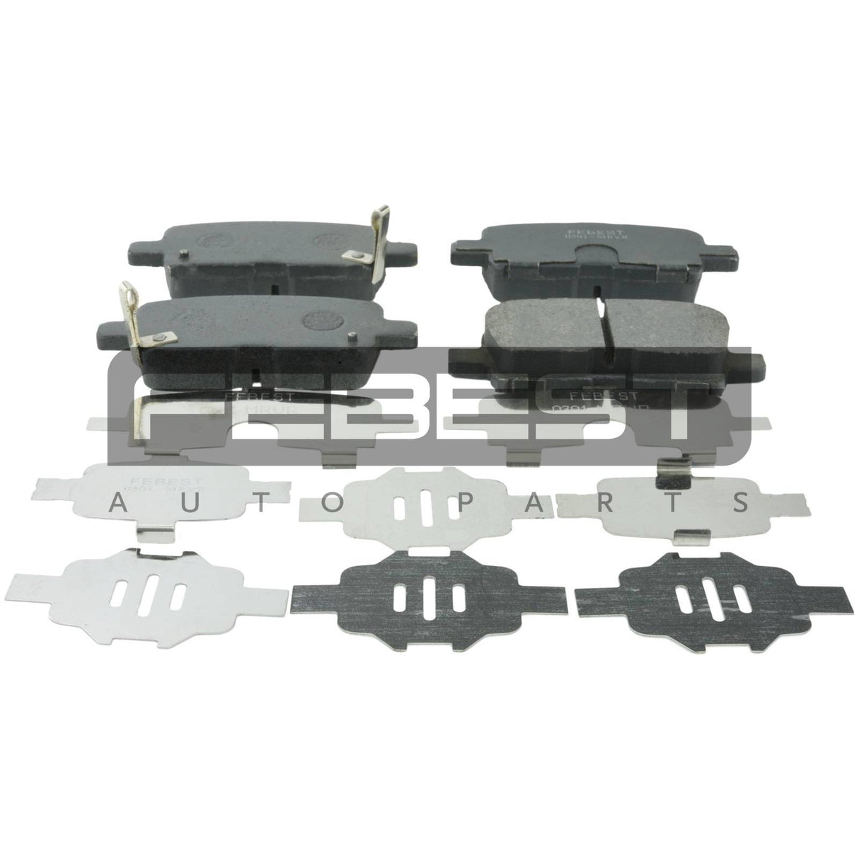 Pad kit, disc brake, rear - kit