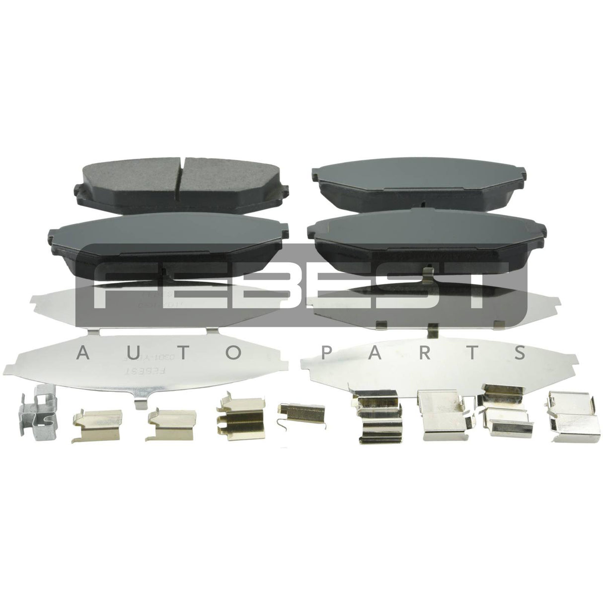 Pad kit, disc brake, front - kit