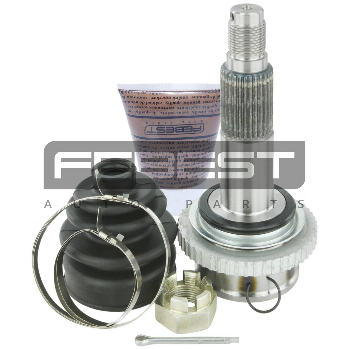 Outer cv joint rear