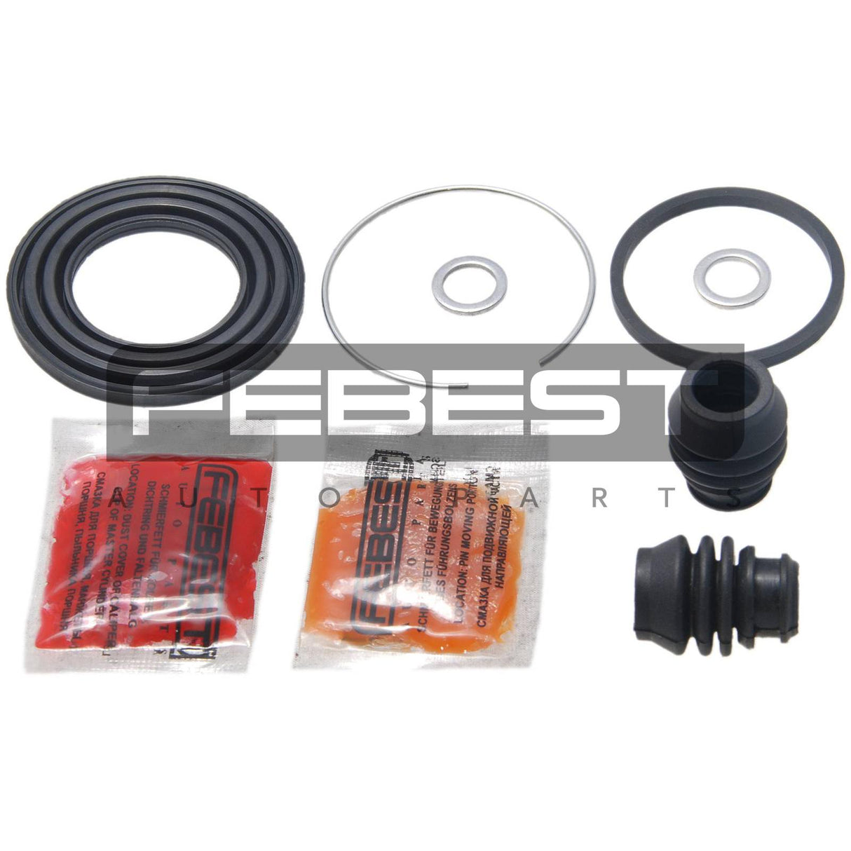 Rear brake caliper repair kit