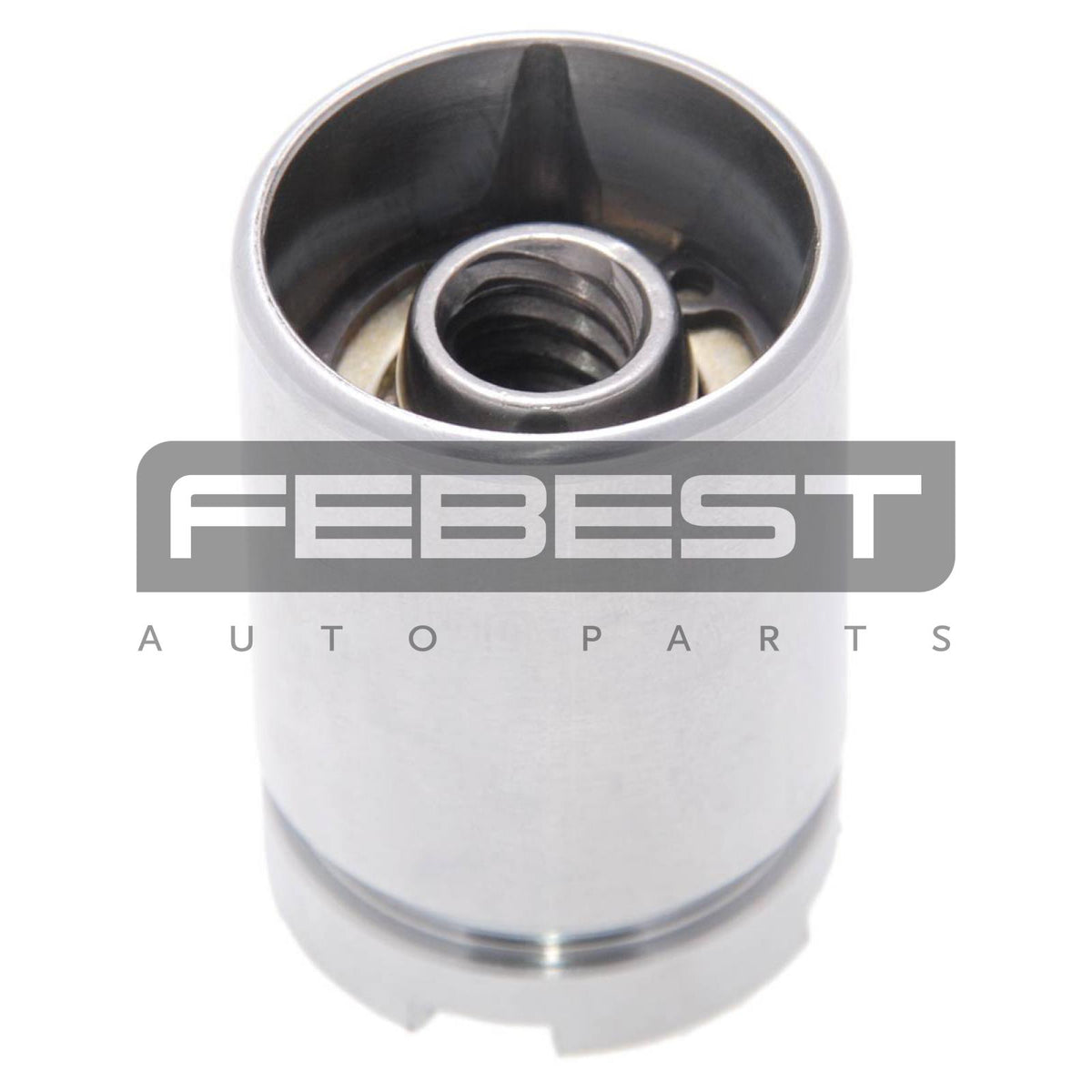 Rear caliper piston with mechanism