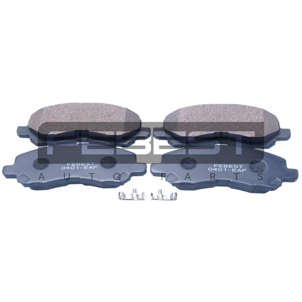 Pad kit, disc brake, front - kit