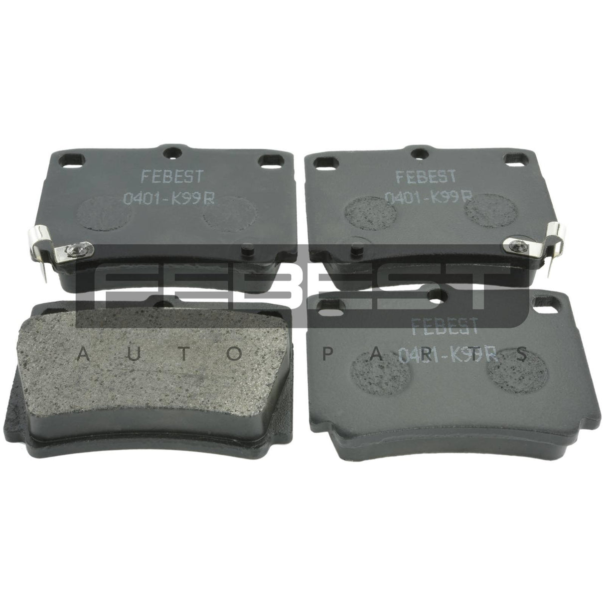 Pad kit, disc brake, rear