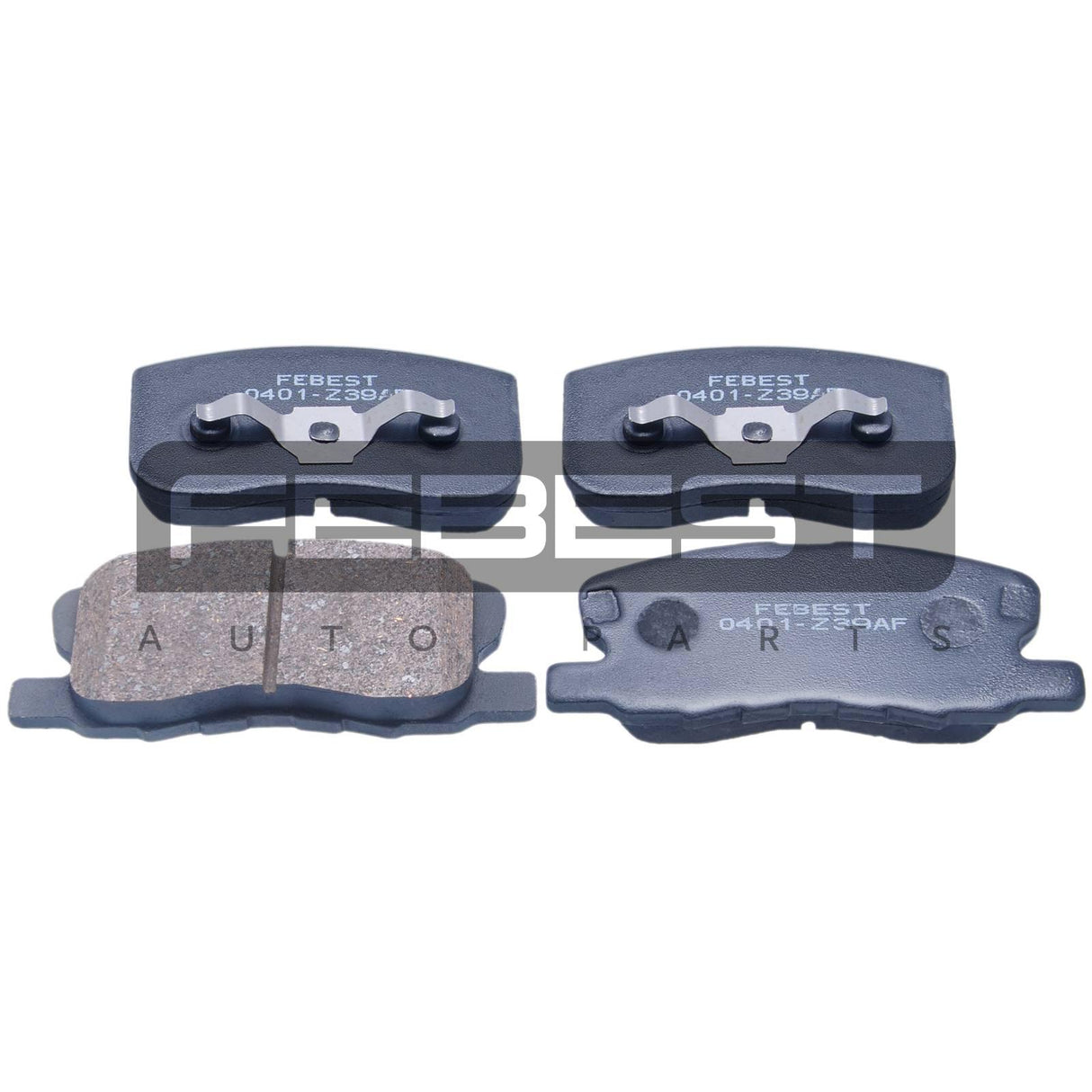 Pad kit, disc brake, front