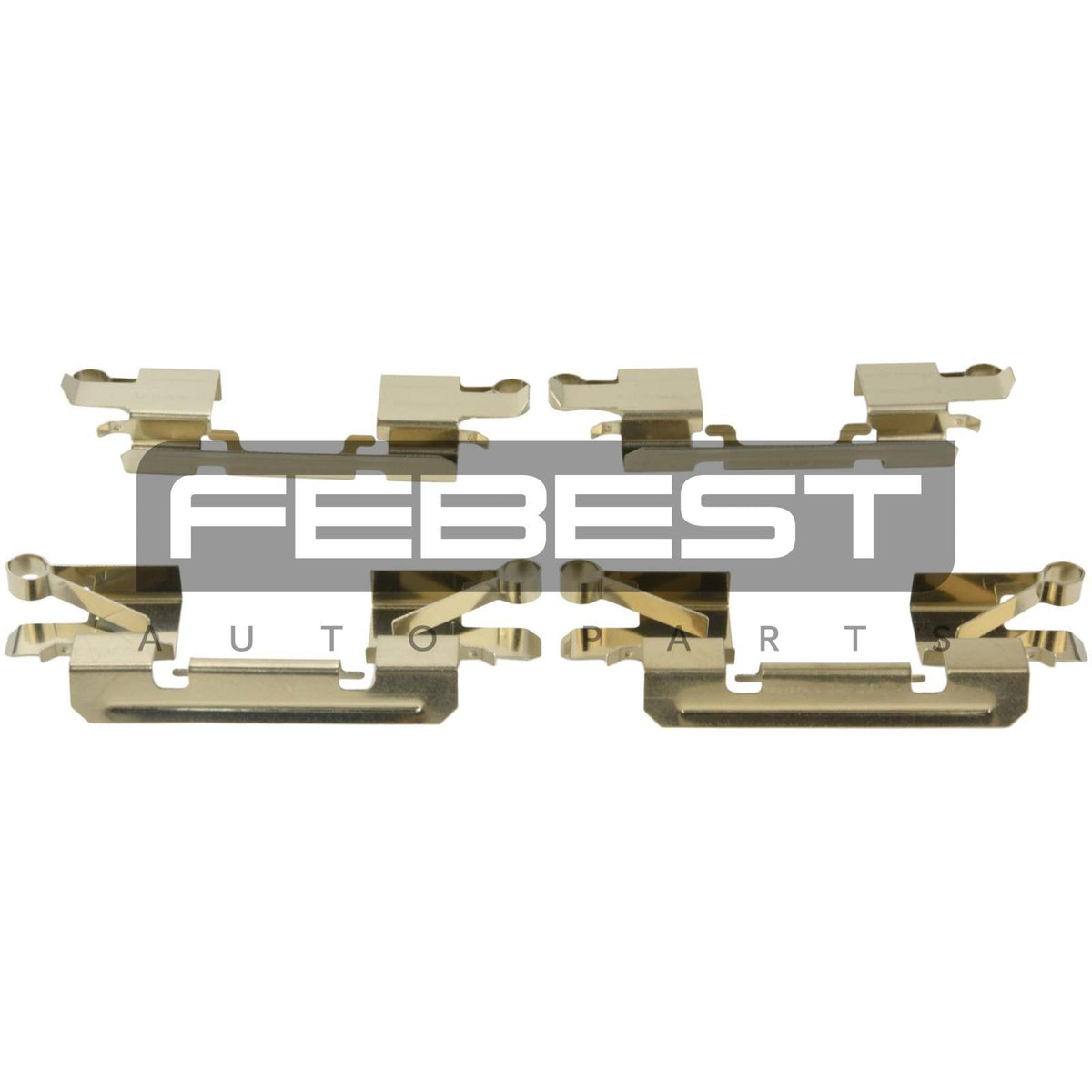 Disc brake clip set - FEBEST