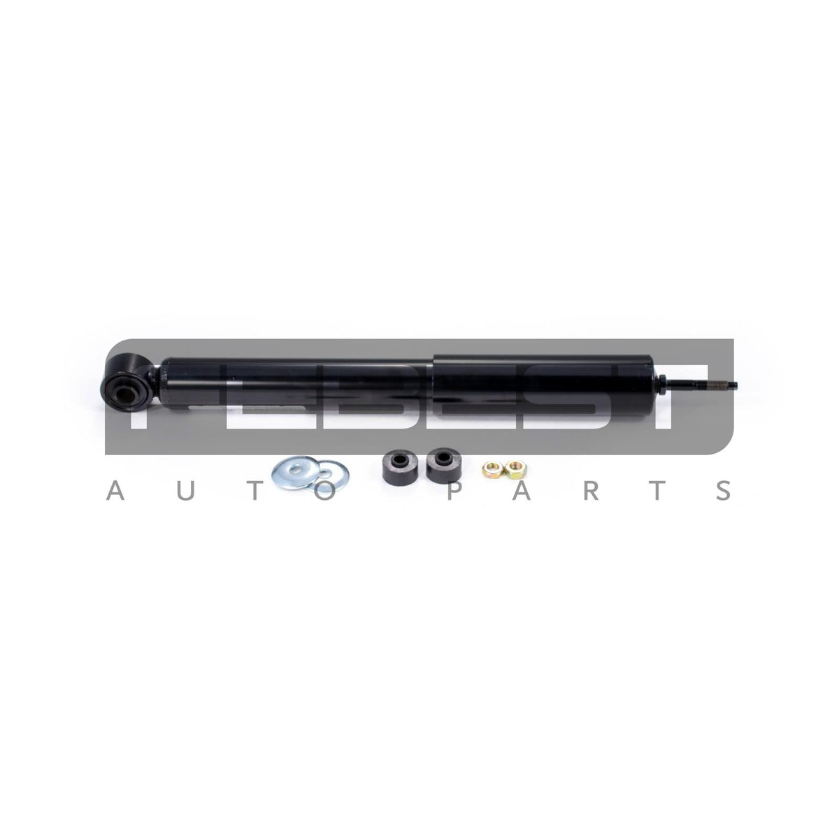 Rear shock absorber, gas pressure
