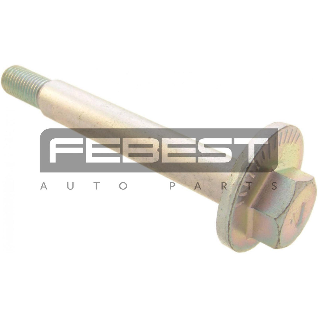 Camber adjusting eccentric bolt