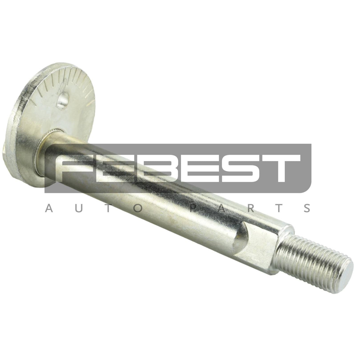 Camber adjusting eccentric bolt