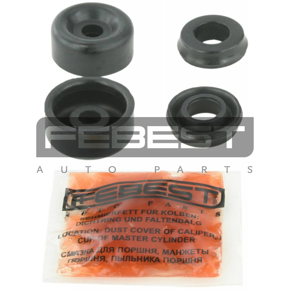 Rear wheel brake cylinder repair kit