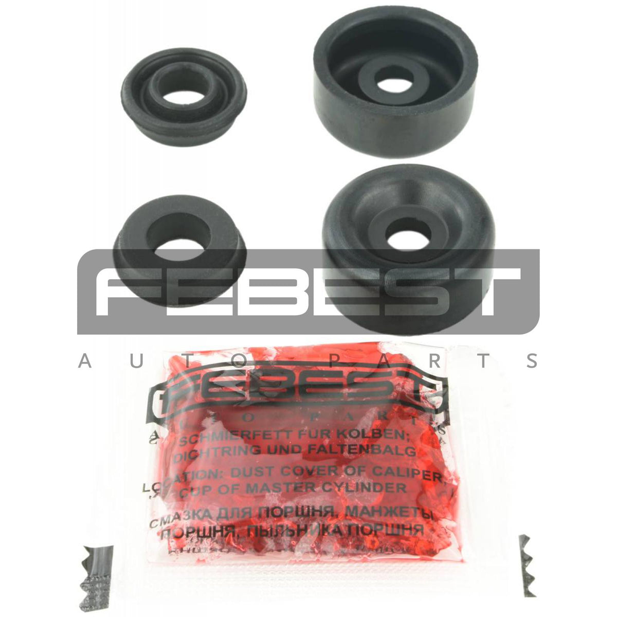 Rear wheel brake cylinder repair kit