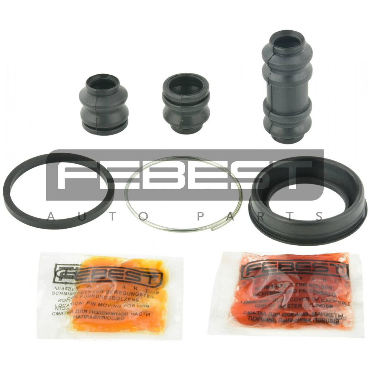 Rear brake caliper repair kit
