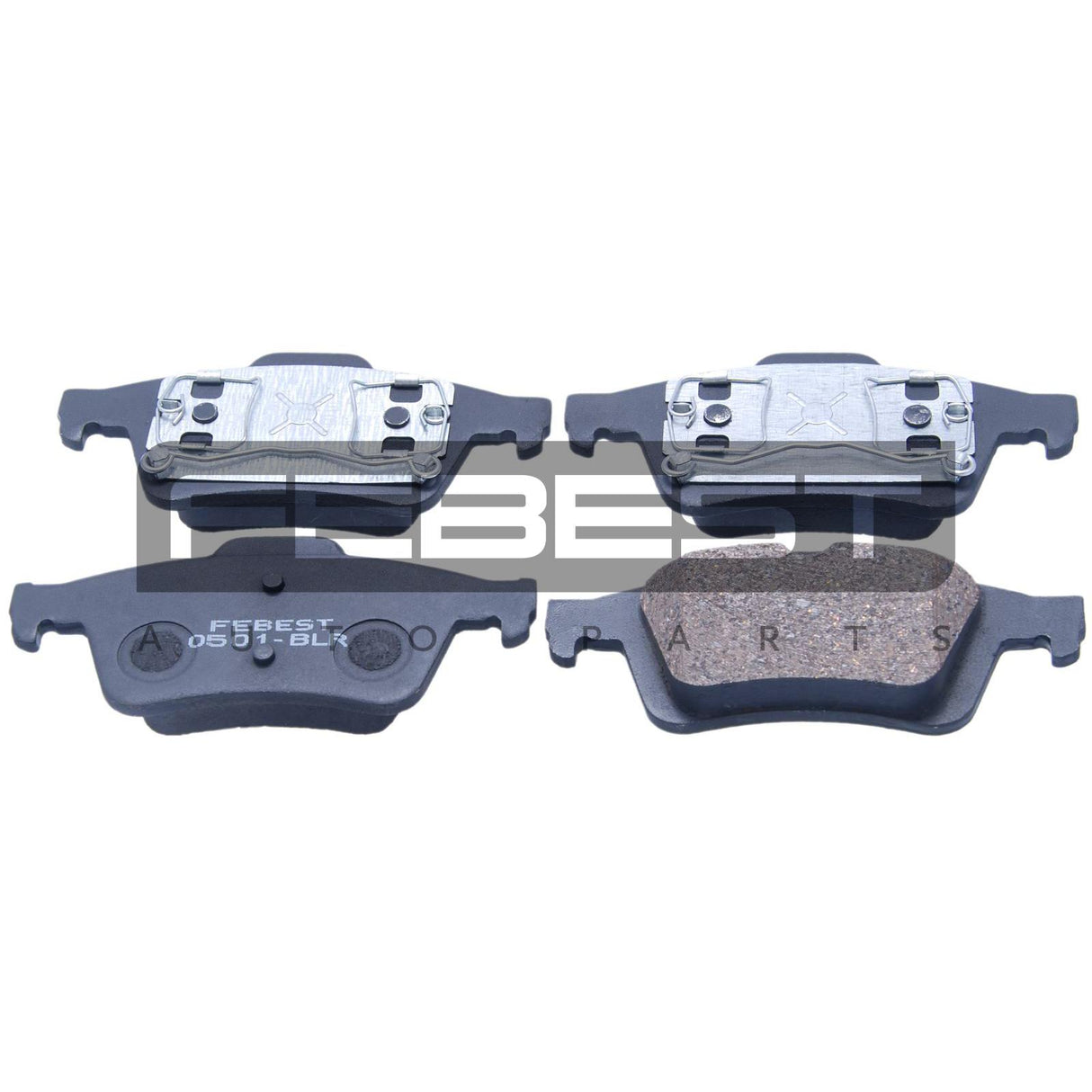 Pad kit, disc brake, rear