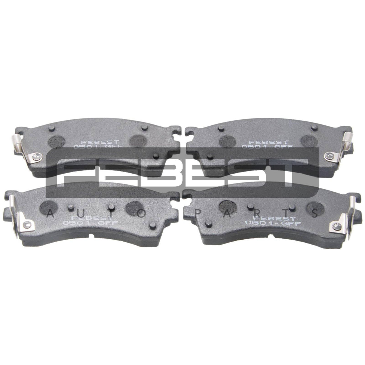 Pad kit, disc brake, front