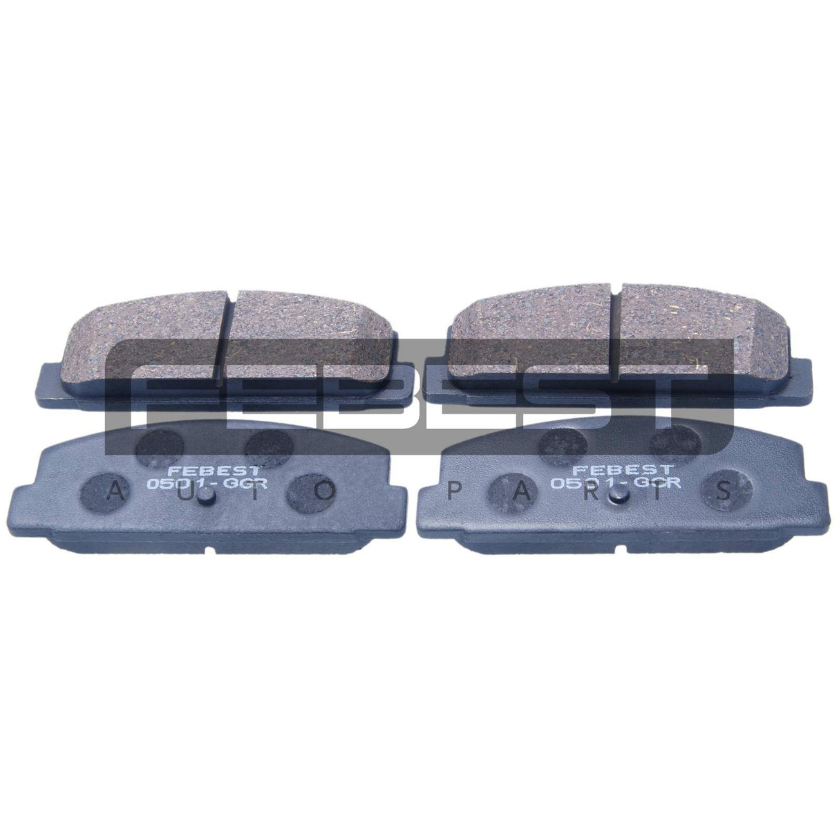 Pad kit, disc brake, rear