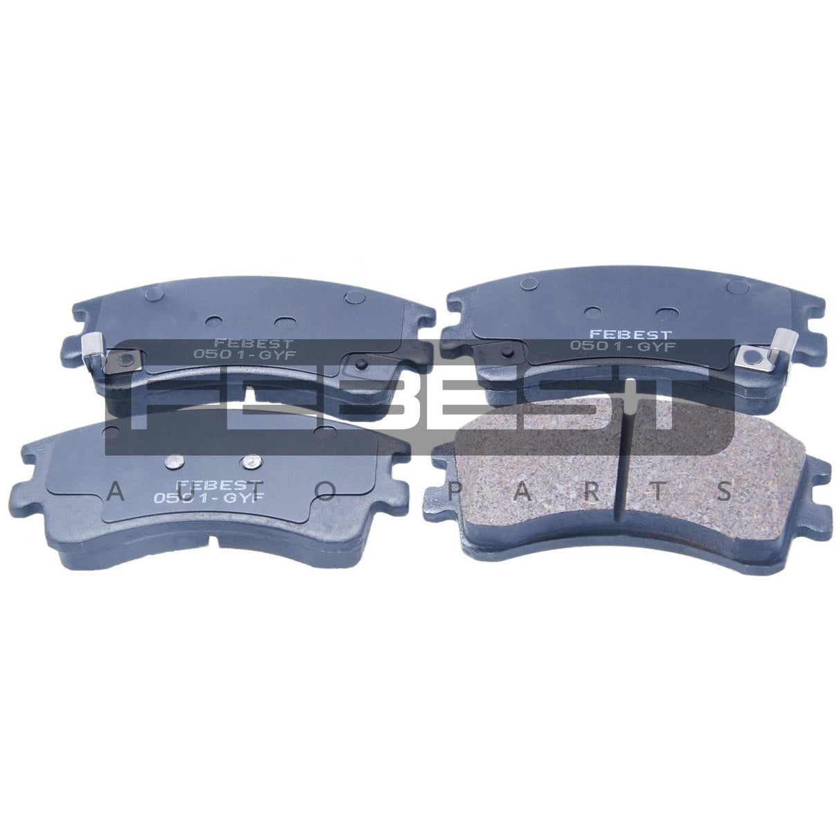 Pad kit, disc brake, front