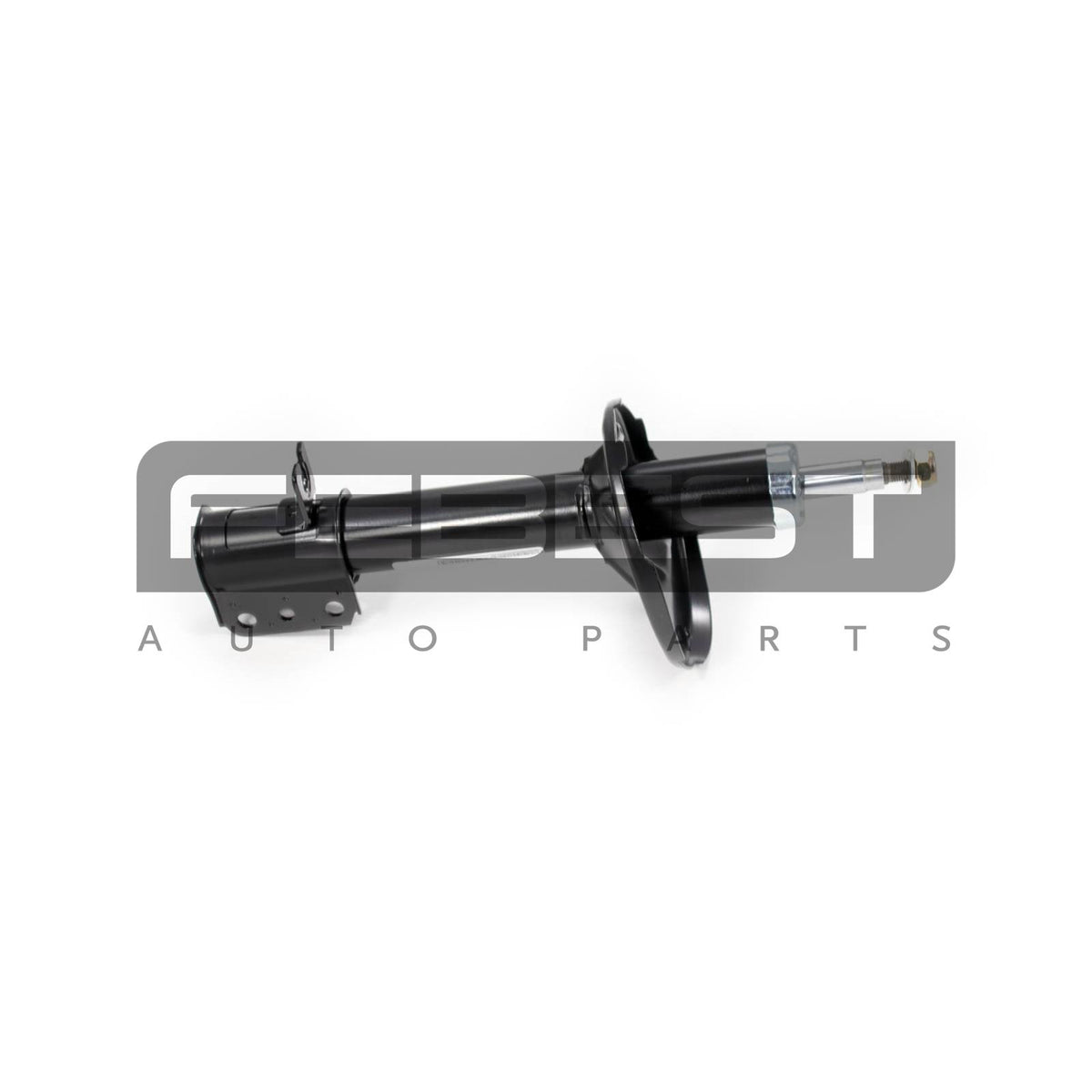 Rear shock absorber, oil pressure