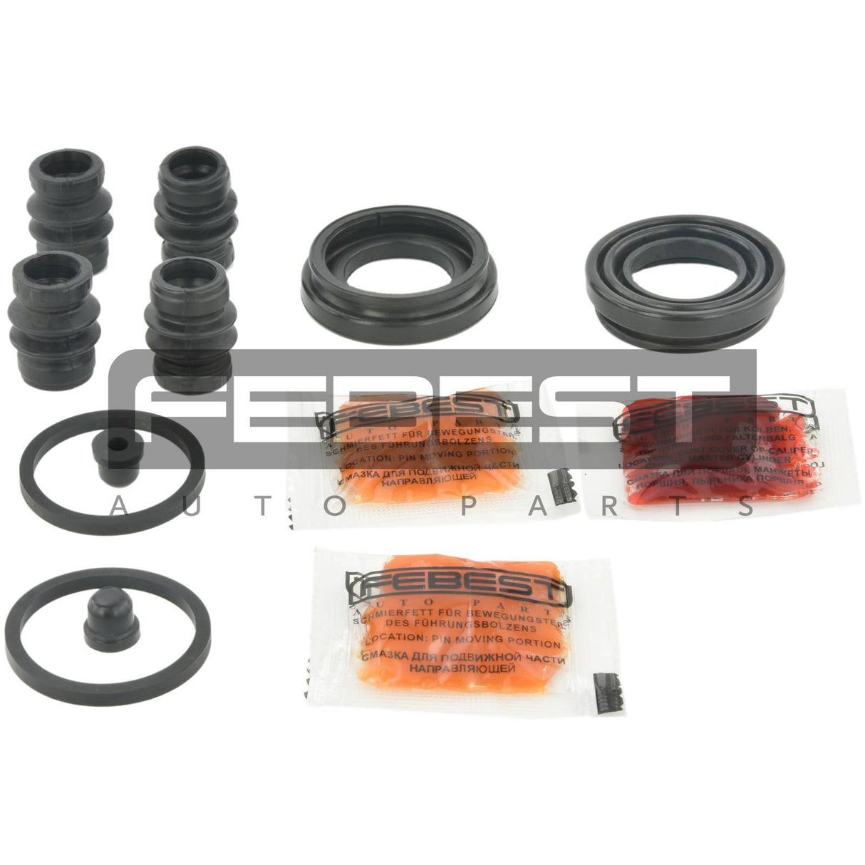 Rear brake caliper repair kit