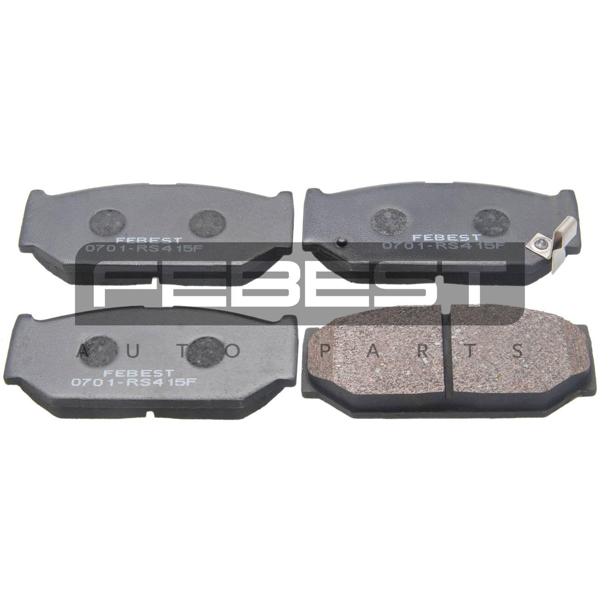 Pad kit, disc brake, front