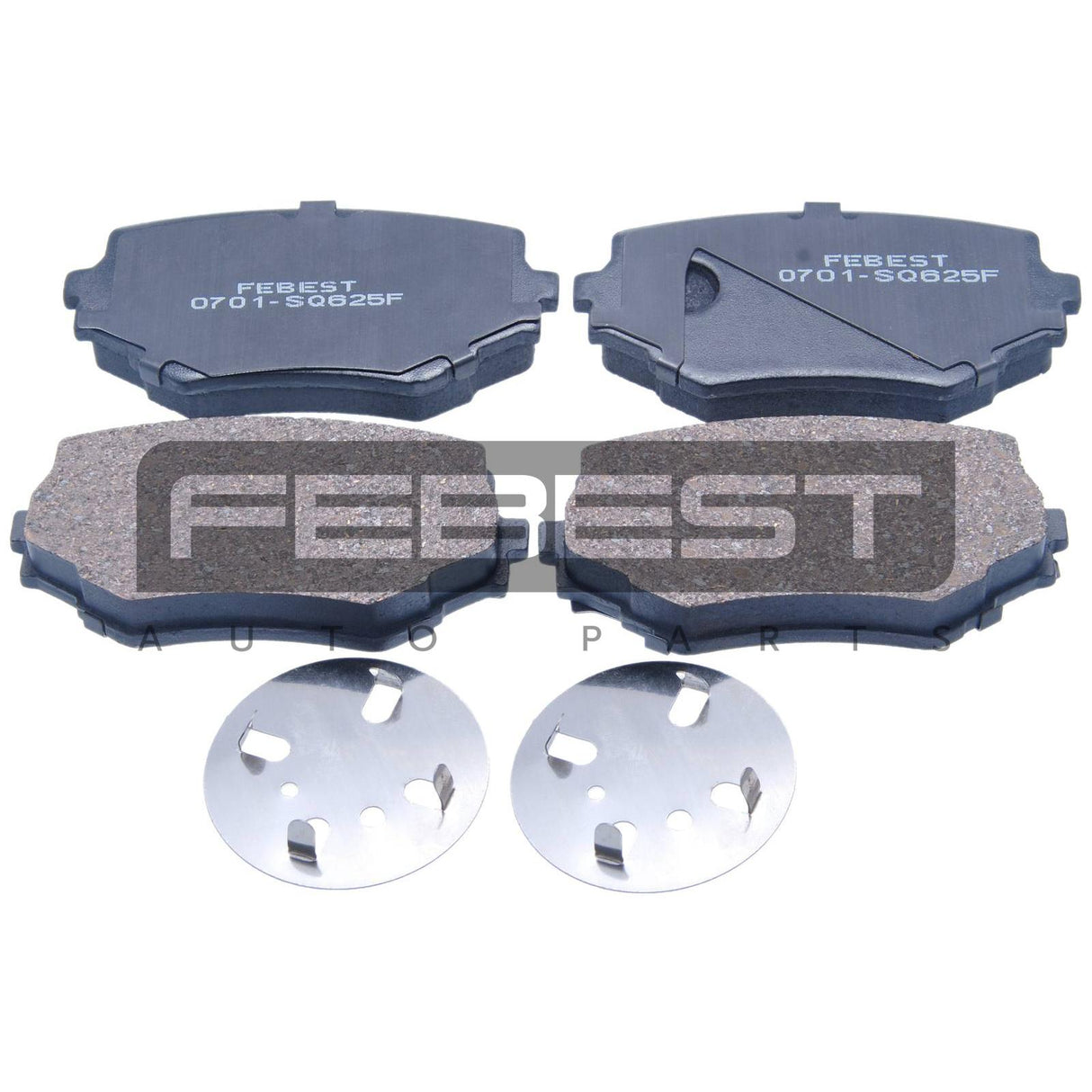 Pad kit, disc brake, front - kit