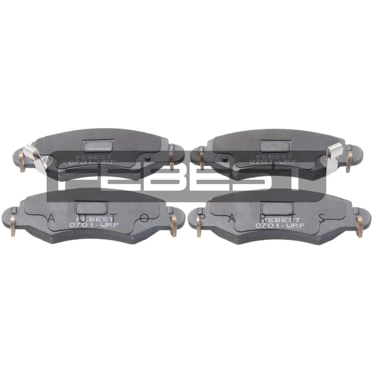 Pad kit, disc brake, front