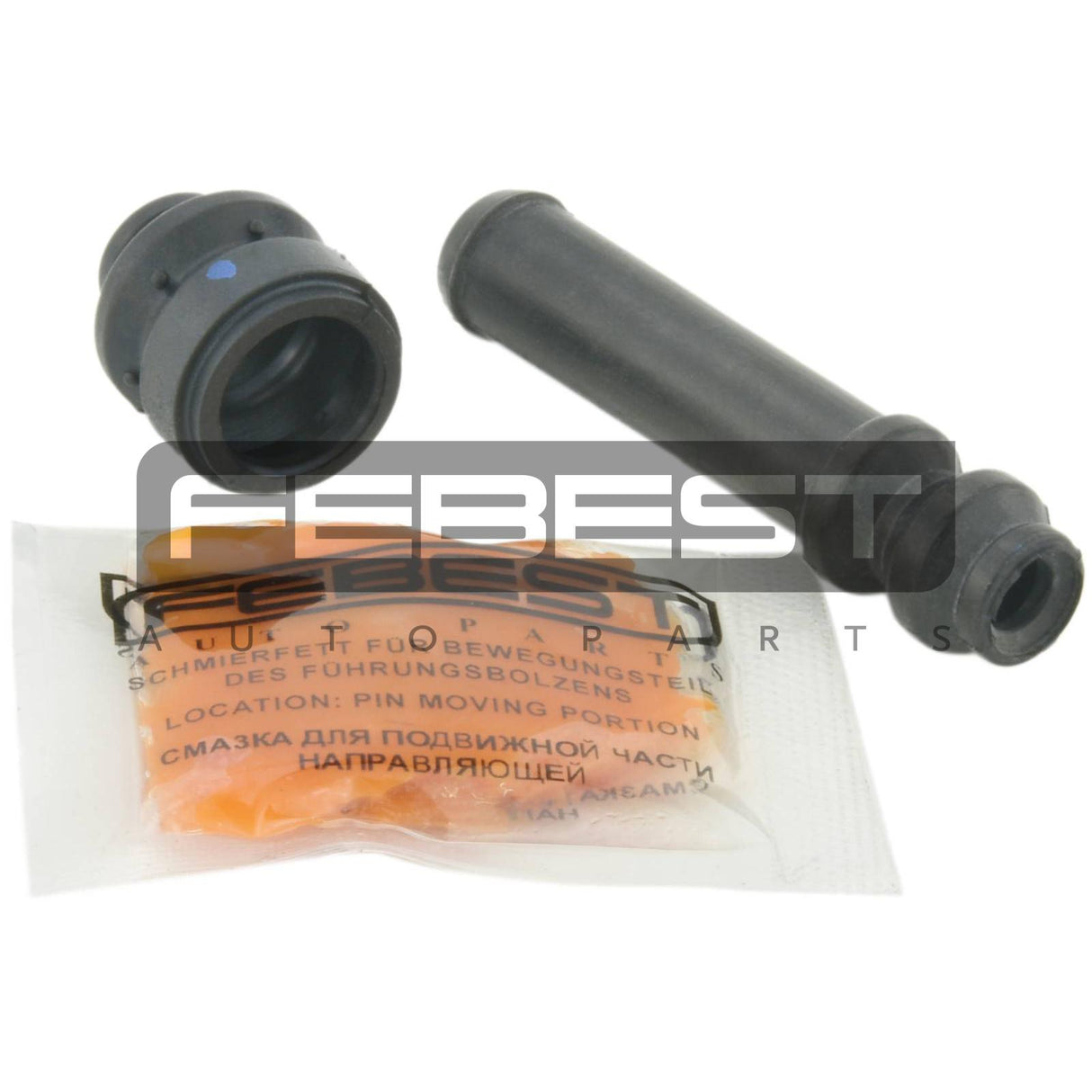 Front brake caliper slide pin boot